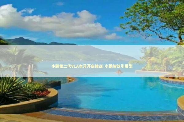 小鹏第二代VLA本月开启推送-小鹏智驾引用型