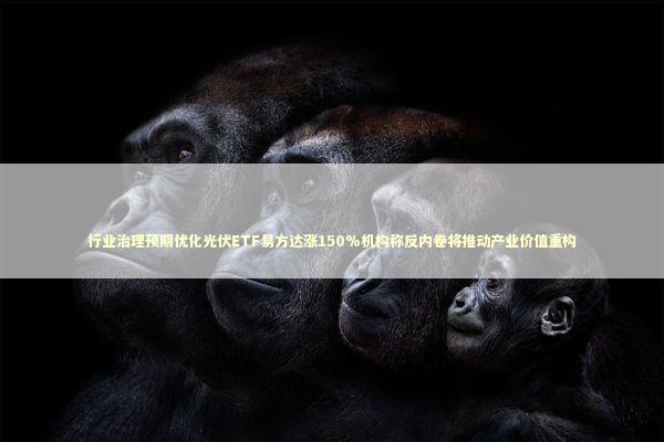 行业治理预期优化光伏ETF易方达涨150%机构称反内卷将推动产业价值重构 行业治理预期优化光伏ETF易方达涨150%机构称反内卷将推动产业价值重构 新闻