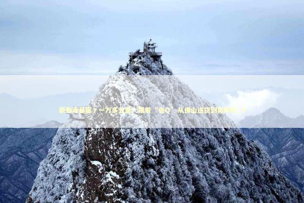 新春走基层丨一万多公里！跟着“鲁Q”从佛山送货到莫斯科_4