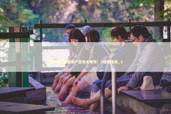 涨停潮，新能源产业链大爆发！3股被抢筹_2